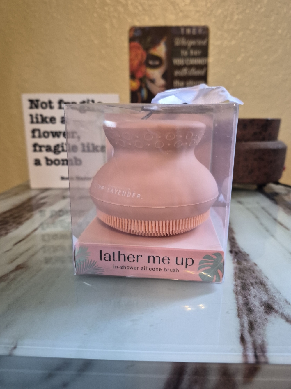 In-Shower Silicone Brush - Pink
